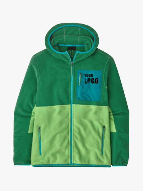 Custom Polar Fleece Jacket Men 