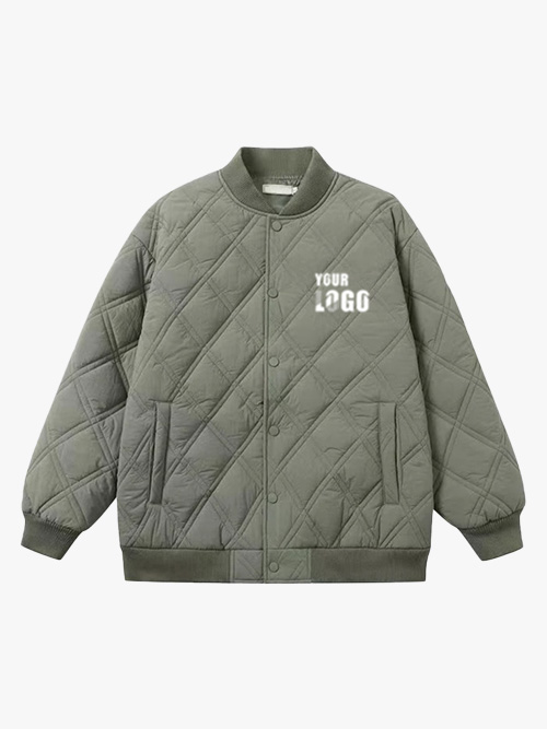 Custom Men Puffer Jacket Winter