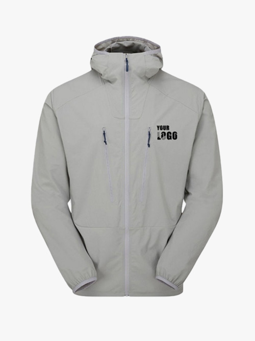 Grey Softshell Work Jacket