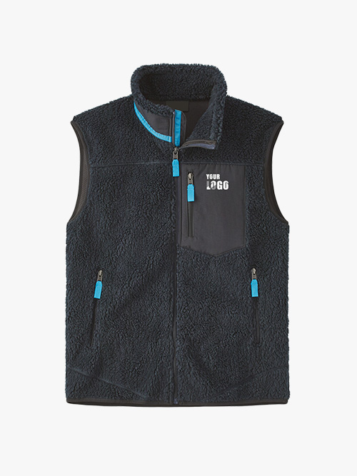 Custom Sleeveless Fleece Sherpa Jacket Manufacturer