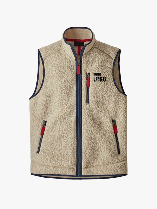 Sleeveless Men Fleece Jacket Manufacturer