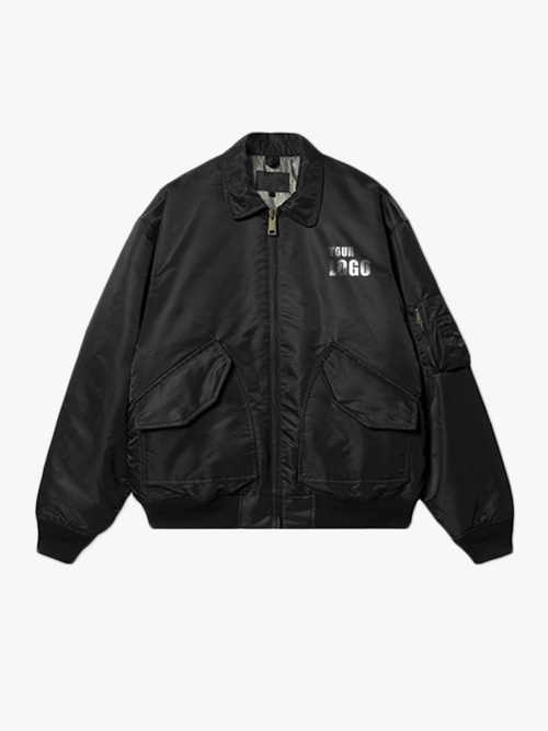 Mens Oversized Bomber Jacket