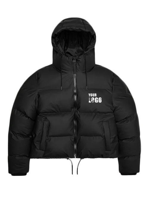 OEM Crop Puffer Down Jacket