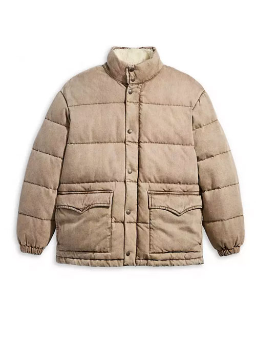 Custom personalised puffer jacket