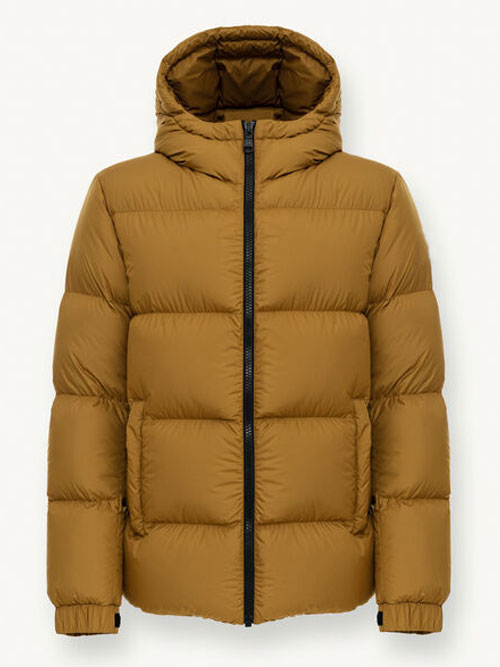 Custom embroidered puffer jacket