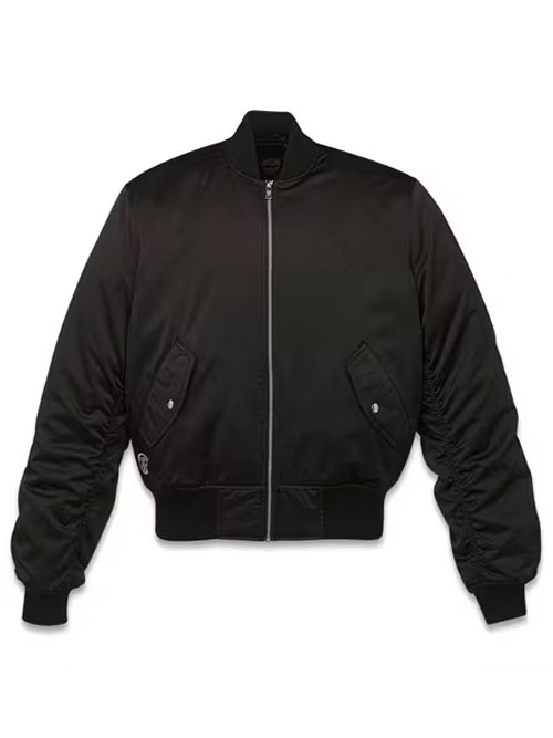 Custom Silk Bomber Jacket
