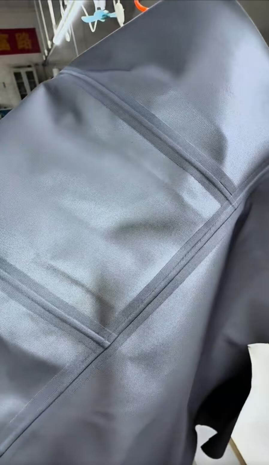 Ruiniu double-track seam sealing process and pressure testing for outdoor jackets