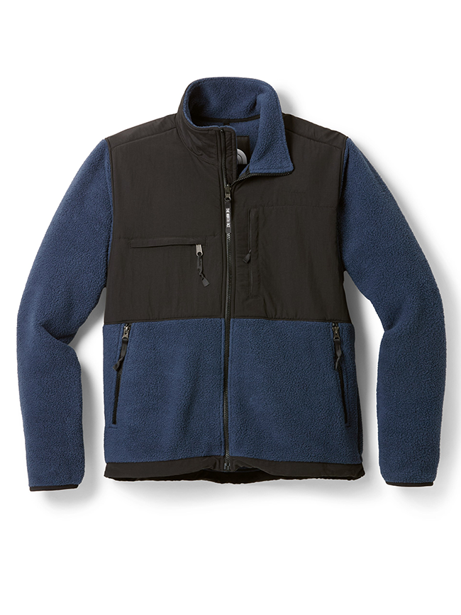 Custom Men's Sherpa Fleece Jacket OEM ODM Colorblock Wholesale