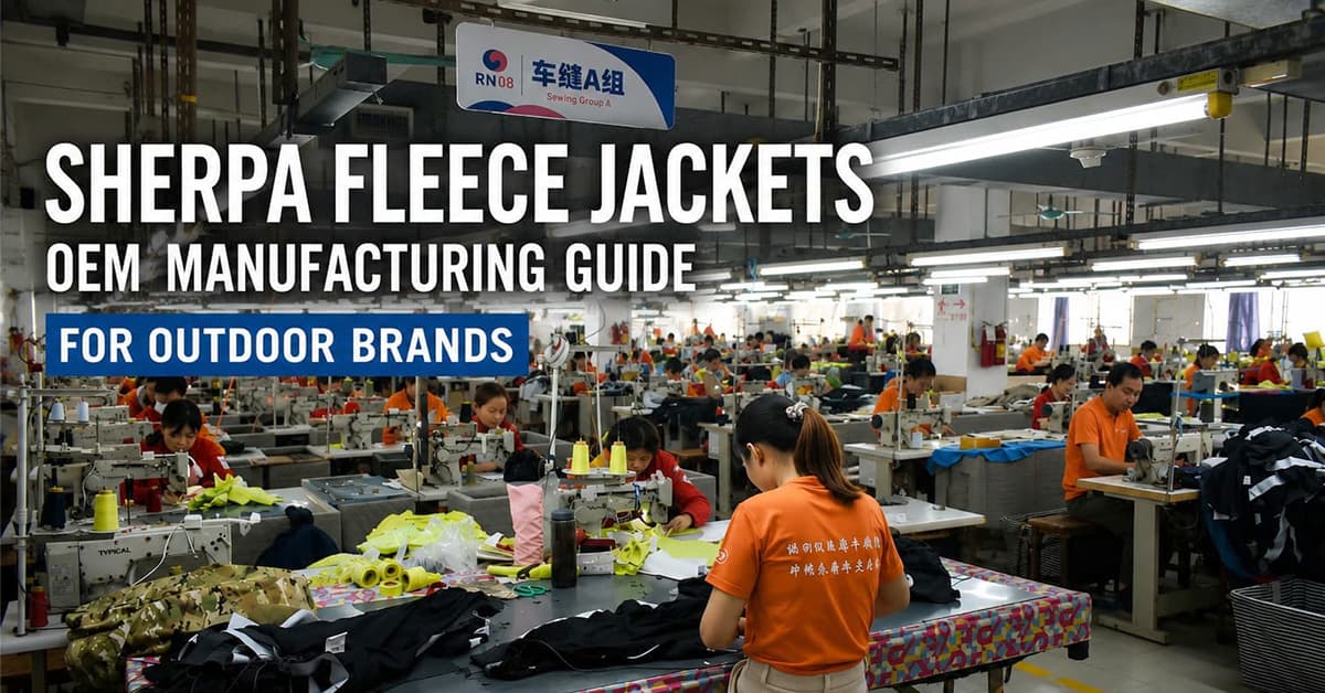 Sherpa Fleece Jackets: OEM Manufacturing Guide for Outdoor Brands