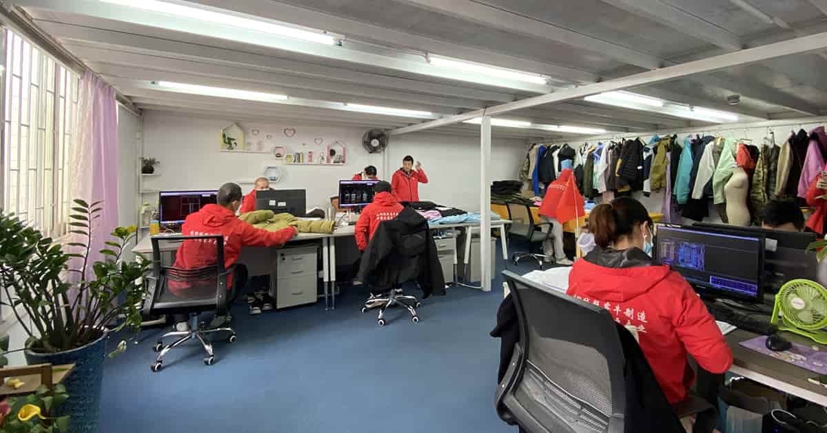custom jacket sample room in China custom jacket sample room in China