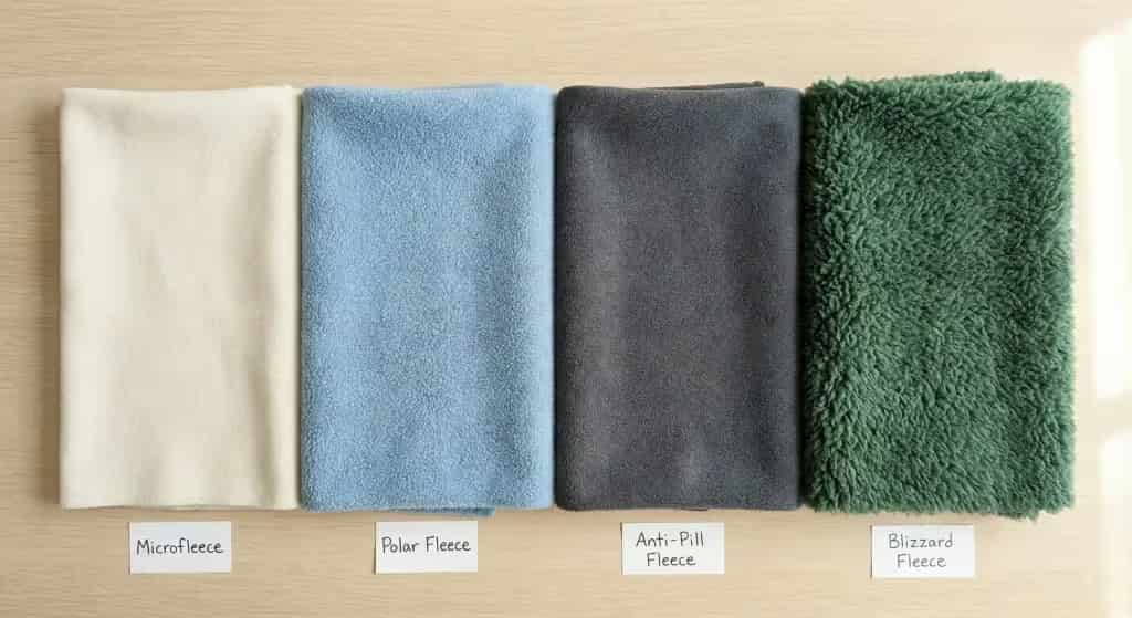 Polar fleece fabric construction for custom outdoor jacket manufacturing Polar fleece fabric construction for custom outdoor jacket manufacturing