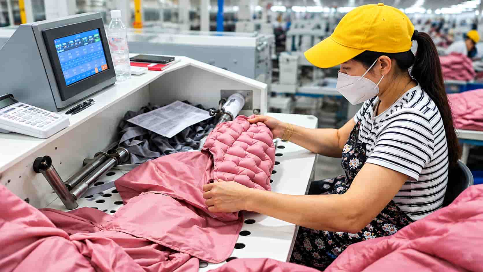 How Down Jackets Are Manufactured Baffle Construction and Filling Guide