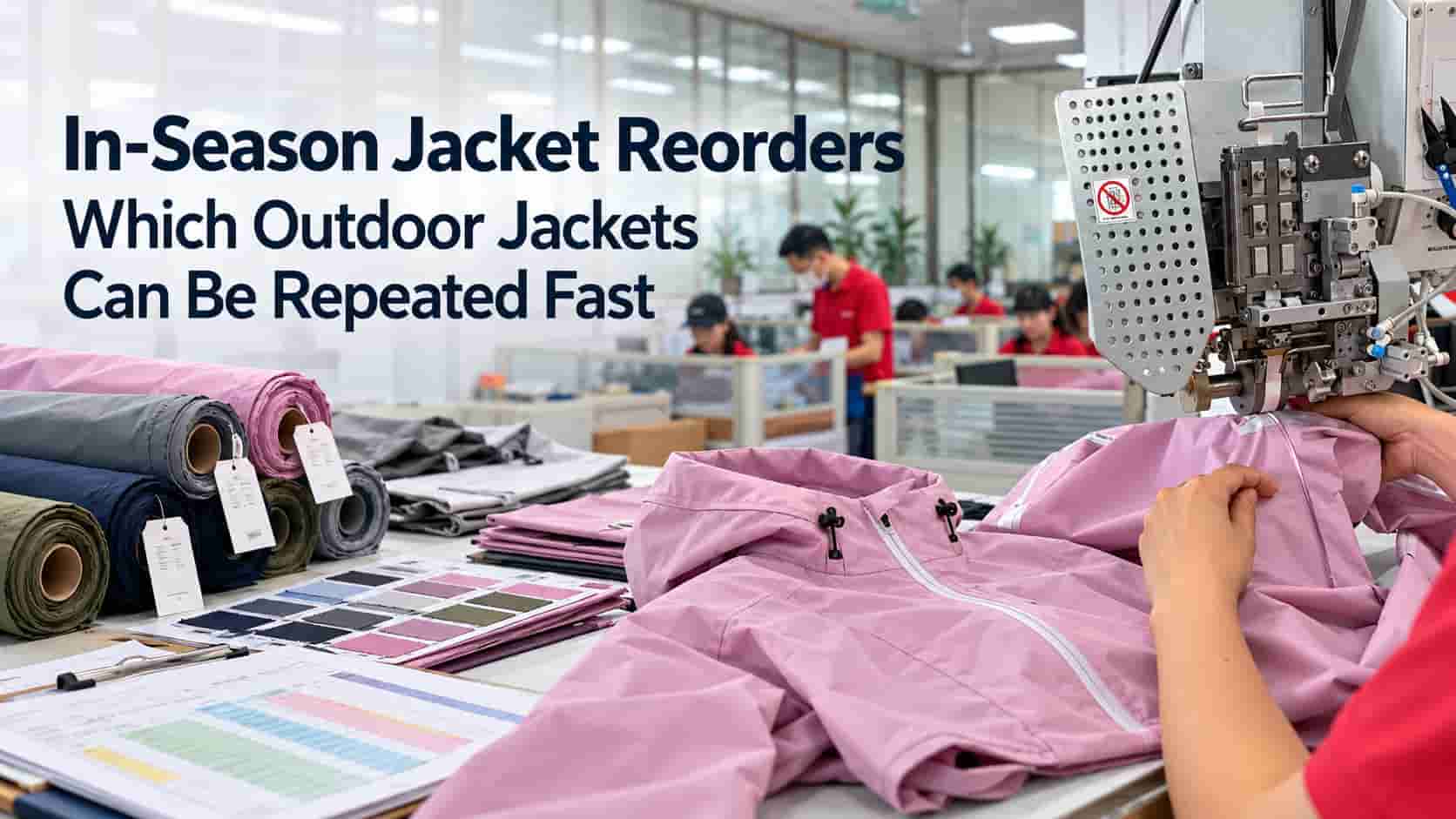Which Outdoor Jackets Can Be Reordered In Season and Which Need Planning